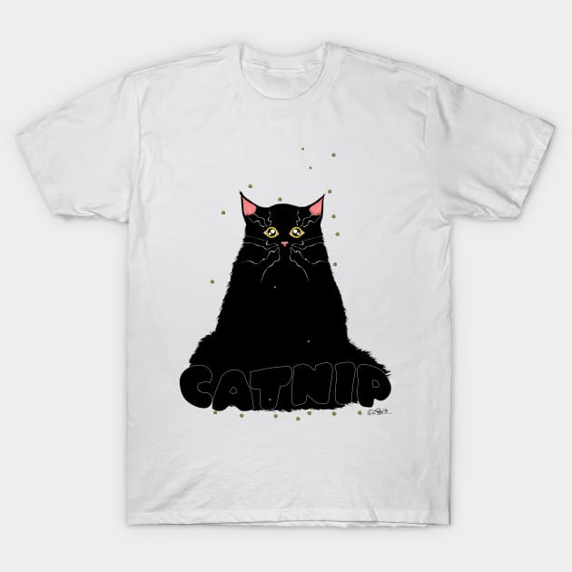 Catnip T-Shirt by EshiPaints